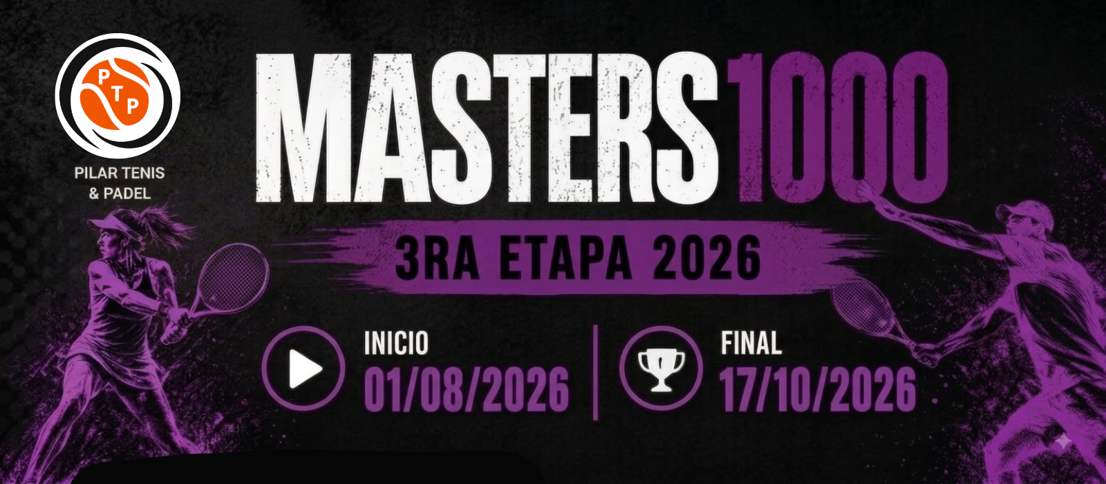 Imagen del torneo MASTERS 1000 - 3° ETAPA | 2026
