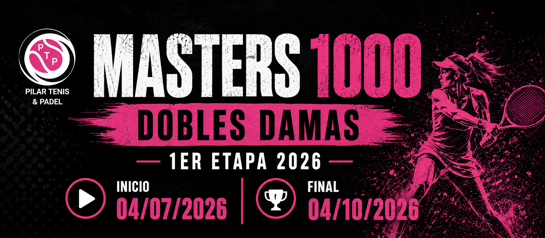 Imagen del torneo MASTERS 1000 - 1° ETAPA | 2026